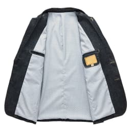 Pánská džínová bunda slim fit • jarní/podzimní módní kabát • elegantní business styl • M-4XL - náhled 6