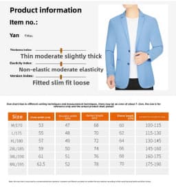 Pánské letní sako prodyšné síťované slim fit volnočasové béžové sportovní sako vel. XL-4XL - náhled 7