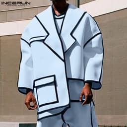 Pánský volnočasový blazer - elegantní sportovní sako s moderním střihem, vel. S-5XL - náhled 2
