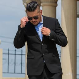 Pánské společenské sako XXL-9XL elegantní slim fit svatební oblek jarní kolekce 2023 - náhled 6