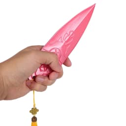 Dekorativní cosplay meč Demon Hunters | Fantasy herní prop | Sběratelská zbraň pro fanoušky fantasy a her - náhled 4
