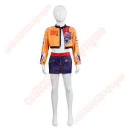 Dětský kostým démonického lovce - stylový karnevalový outfit pro holky s fantasy motivem - náhled 4