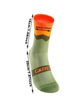 Cyklistické kompresní ponožky unisex - 4 páry prodyšné sportovní ponožky MTB/běh - náhled 7
