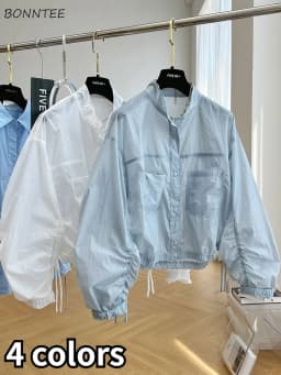 Dámská letní bunda XXS-3XL lehká prodyšná sportovní volnočasová s kapsami - náhled 2