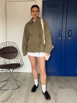 Dámský zimní kabát oboustranný * elegantní * teplý * módní * volnočasový kabátek - náhled 5