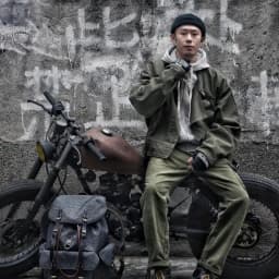 Pánská plátěná bunda zelená retro styl motorkářská kapsy lovecká pracovní jarní podzimní - náhled 6