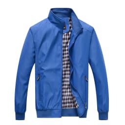 Pánská jarní/podzimní bunda - stylový volný kabát pro každý den, moderní sportovní střih XL-5XL - náhled 3