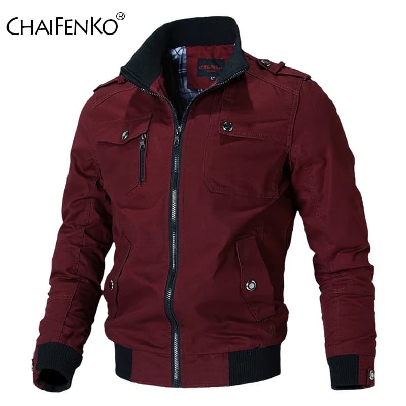 Pánská bomber bunda – stylový jarní/podzimní kabát slim fit prošívaná větrovka černá M-3XL