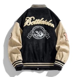 Pánská módní baseballová bunda - stylový bomber pro volný čas a street wear - náhled 5
