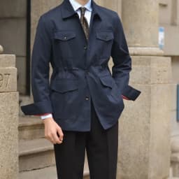 Pánská vintage bunda slim fit | Lehká pracovní džínová mikina pro volný čas - náhled 4