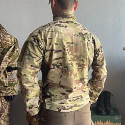 Taktická softshellová bunda pánská maskáčová vojenská outdoorová sportovní bunda do přírody - náhled 5