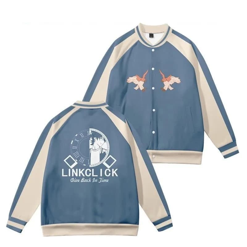 Pánská baseballová bunda 3D potisk sportovní bomber stylový módní outdoor kabát