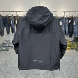 Pánská módní bunda s kapucí a kapsami - sportovní slim fit styl streetwear - náhled 4