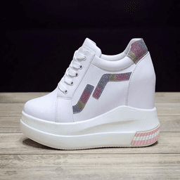 Dámské slip on mokasíny s vyvýšenou podrážkou pro vyšší výšku a pohodlí - náhled 4