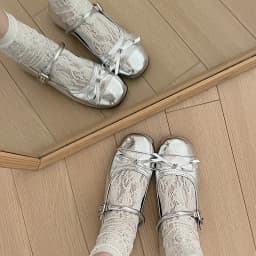 Dámské Mary Jane boty na jaře pohodlné ploché baleríny s čtvercovou špičkou - náhled 4