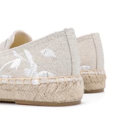 Dámské espadrilky s platformou z konopí na volný čas - náhled 3