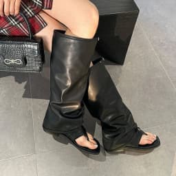Dámské sandály s čtvercovou špičkou a klipem na špičce elegantní styl - náhled 7