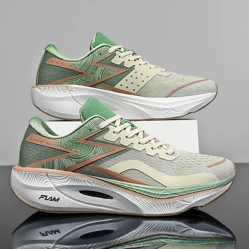 Běžecké boty s karbonovou deskou pro maraton unisex lehké vzduchové odpružení