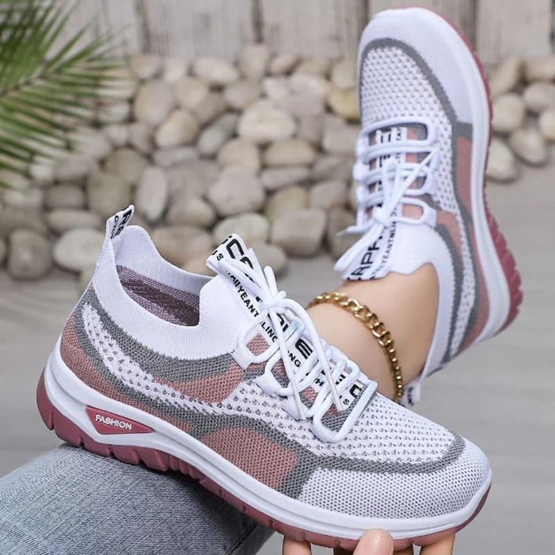 Dámské tenisky 2025 lehké prodyšné casual obuv vulkanizovaná podrážka