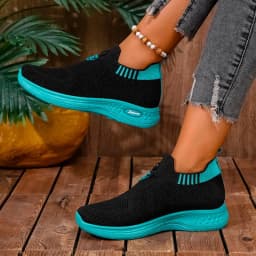 Dámské slip-on boty 2025 módní prodyšné pohodlné casual - náhled 2