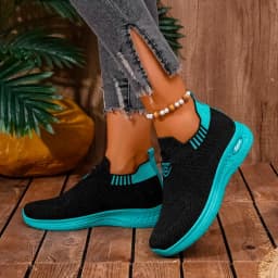 Dámské slip-on boty 2025 módní prodyšné pohodlné casual - náhled 3