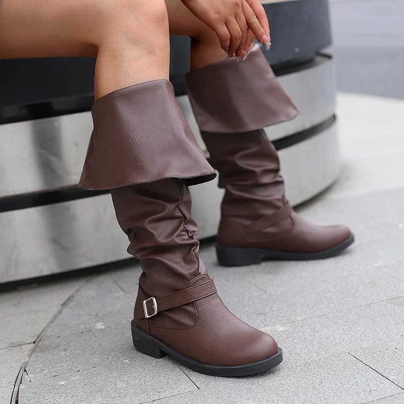 Středověké kožené boty pro LARP pirátský renesanční vintage obuv