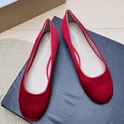 Baleríny pro ženy kulatá špička slip on široký střih tichý došlap velikosti 33 46 48 - náhled 7