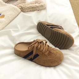 Ženy Semišové klínové Creeper sandály outdoor letní boty s tlustou podrážkou - náhled 6