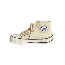 Dámské vysoké plátěné tenisky Slip on letní jednobarevné fialovošedé - náhled 6