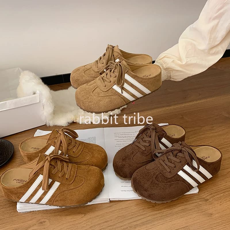 Dámské pantofle na podzim 2025 Nový styl pohodlné volnočasové boty