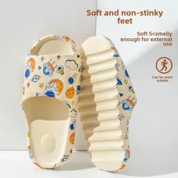 Kokosové pantofle do koupelny pro muži a ženy Soft PVC tlusté dno letní pohodlné - náhled 2