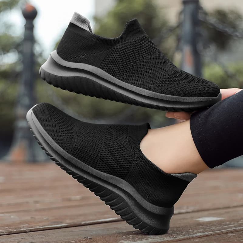 Unisex slip on tenisky lehké pohodlné pro běhání a procházky