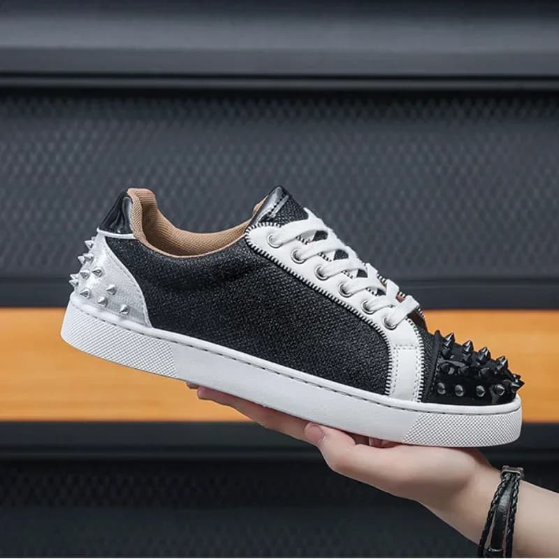 Pánské kožené casual boty na volný čas pohodlné prodyšné a klasické