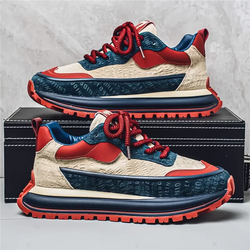 Pánské casual tenisky a mokasíny venkovní protiskluzové odolné nové