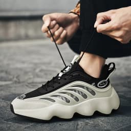 Pánské tenisky prodyšné sportovní boty pro běhání ležérní styl - náhled 4