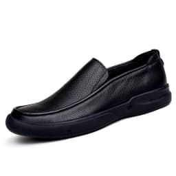 Pánské kožené mokasíny pro obchodní styl pohodlné velké velikosti - náhled 3