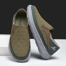 Pánské prodyšné tenisky lehké slip on outdoor boty na procházky - náhled 2