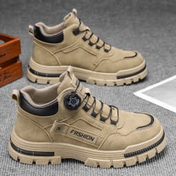 Pánské nízké šněrovací tenisky s platformou pro outdoor sportovní street skate - náhled 4