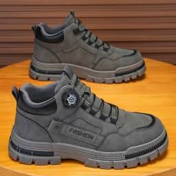 Pánské nízké šněrovací tenisky s platformou pro outdoor sportovní street skate - náhled 3