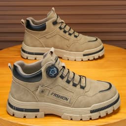 Pánské nízké šněrovací tenisky s platformou pro outdoor sportovní street skate - náhled 2