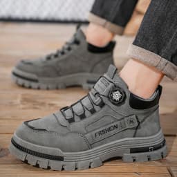 Pánské nízké šněrovací tenisky s platformou pro outdoor sportovní street skate - náhled 7