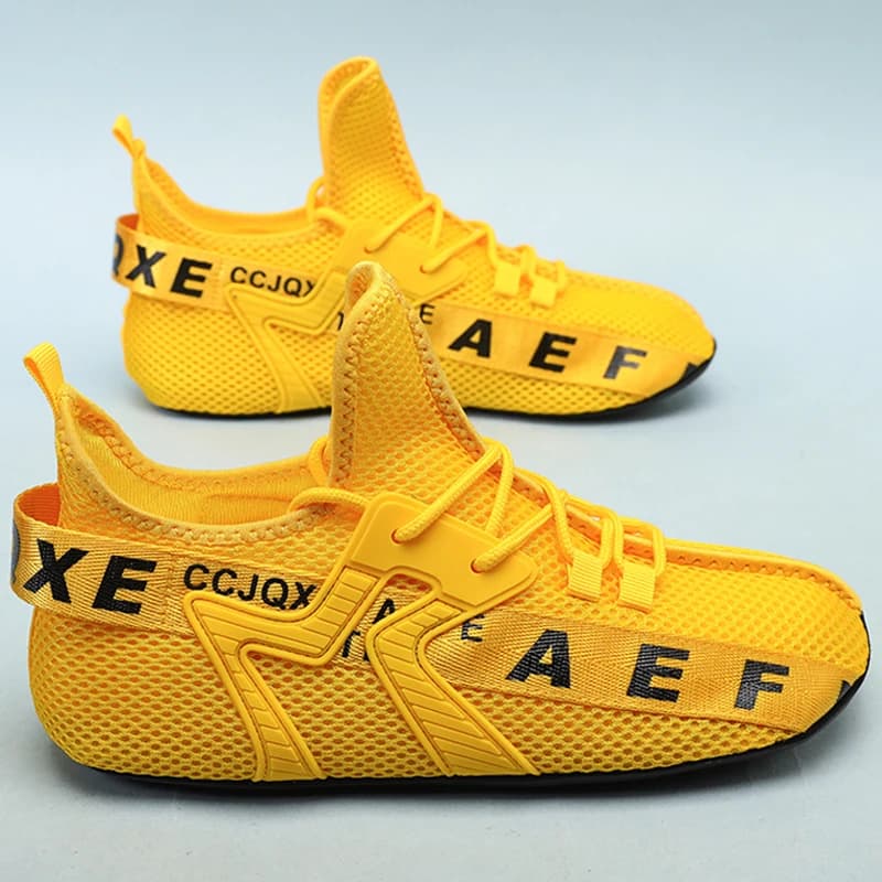 Pánské prodyšné síťované tenisky letní sportovní lehké procházkové casual