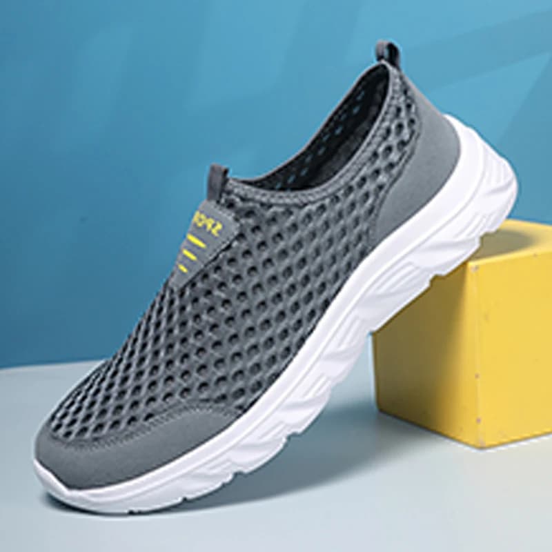 Prodyšné pánské casual tenisky lehké venkovní boty protiskluzová podrážka