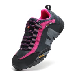 Turistické boty pro muže i ženy voděodolné kožené neklouzavé pro outdoor - náhled 6
