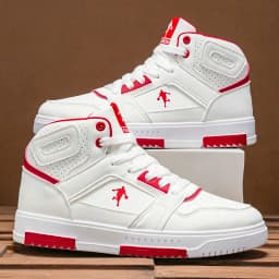 Pánské vysoké sportovní boty pohodlné trendy tlustá podrážka pro běh i skate - náhled 7