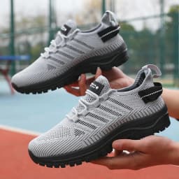 Pánské prodyšné casual boty s mesh svrškem pro outdoor chůzi a cyklistiku - náhled 6