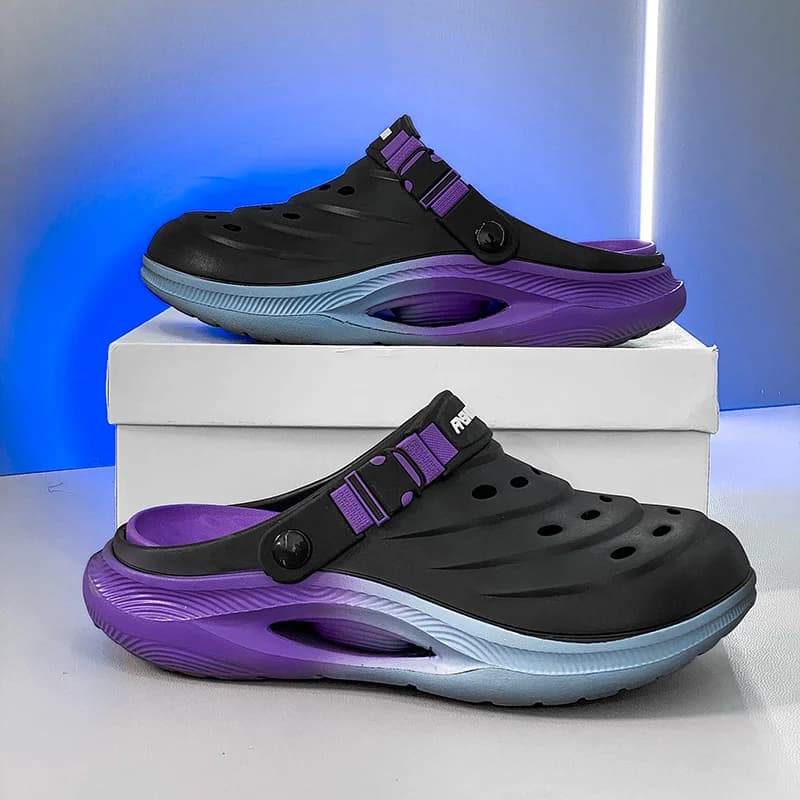 Pánské letní sandály pohodlné plážové boty pro venkovní sporty s tlustou měkkou podrážkou