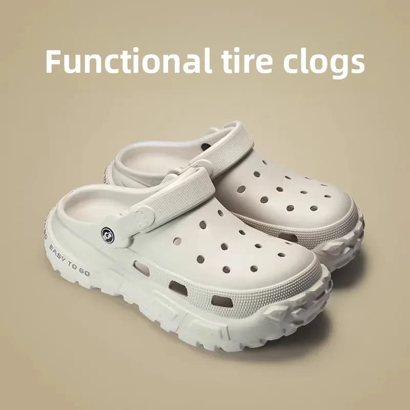 Pánské slip-on velké velikosti lehké pro léto prodyšné plážové EVA sandály