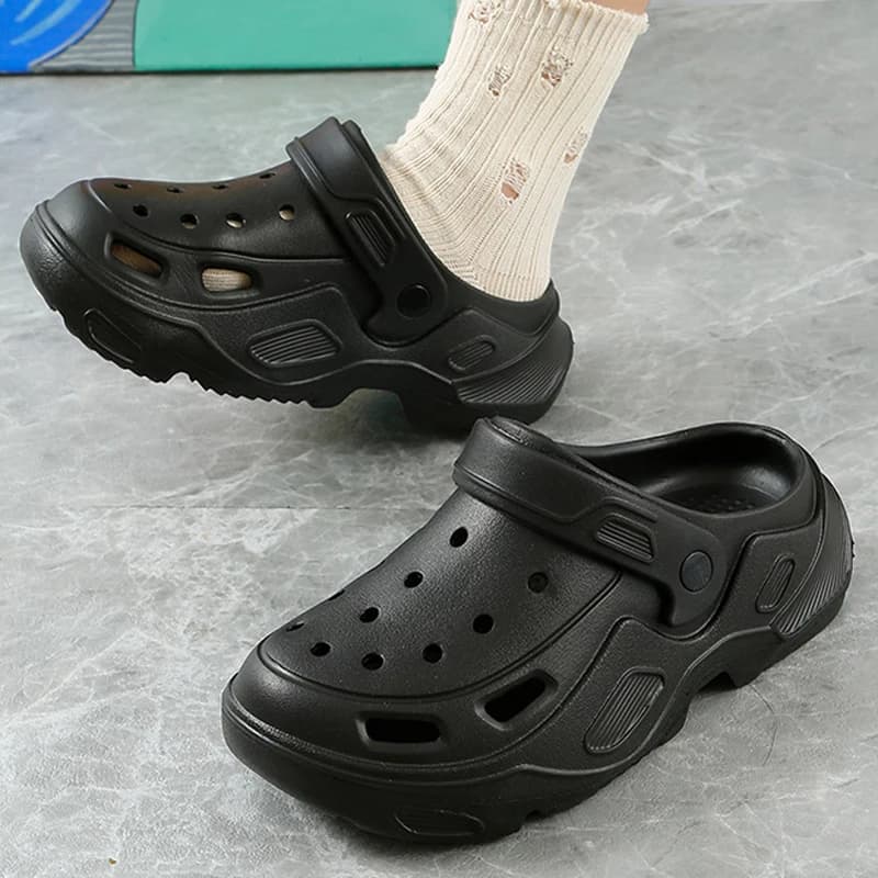 Letní sandály s tlustou podrážkou pro ženy i muže pohodlné protiskluzové pro venkovní nošení