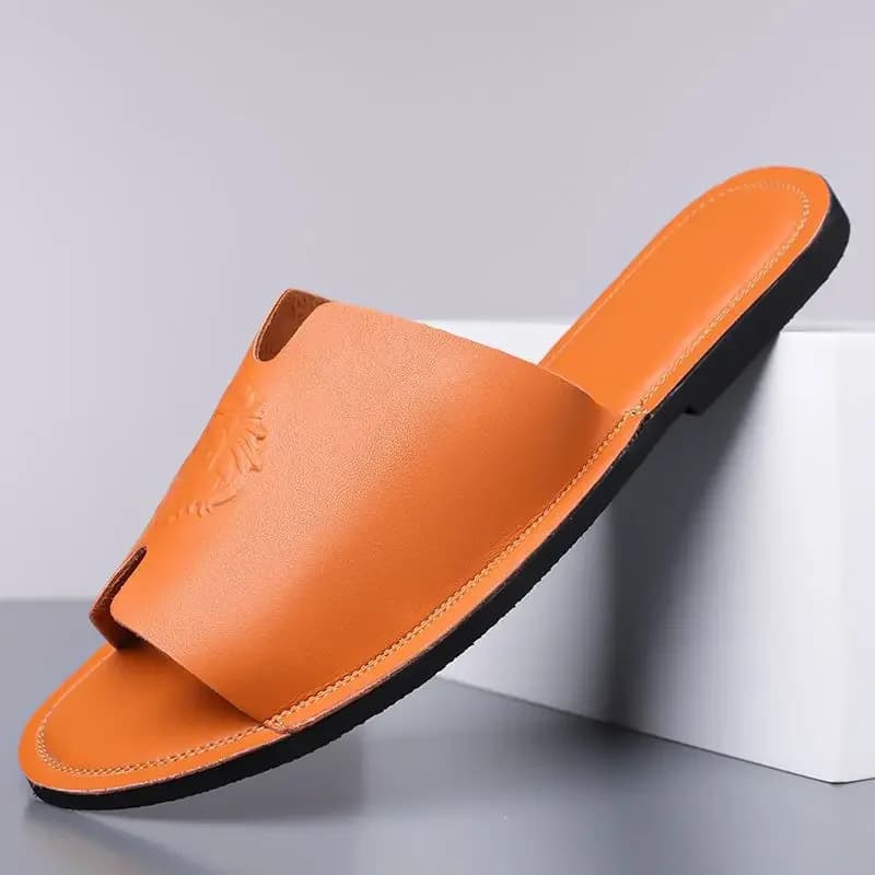 Pánské letní prodyšné slip-on sandály plážové boty pro dospělé Velikost 48 gumová podrážka